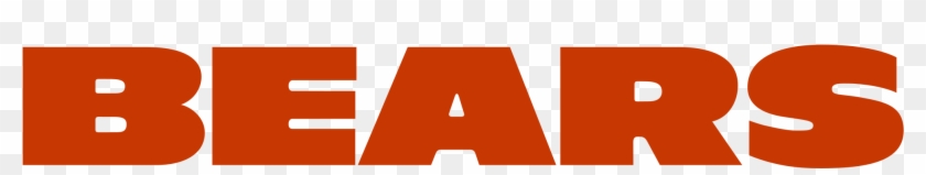 Filechicago Bears Wordmark - Triangle #1084394