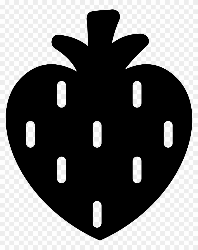Heart Shaped Strawberry Comments - Strawberry Icon Svg Free #1084545