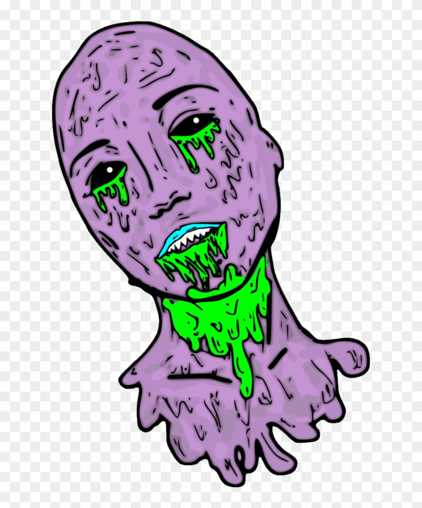 Zombie Golf Wang Digital Art Odd Future Clip Art - Грайм Арт Png #1085013