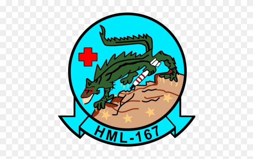 Usmc Hml-167 Warriors Sticker - Usmc Hml-167 Warriors Sticker #1085150