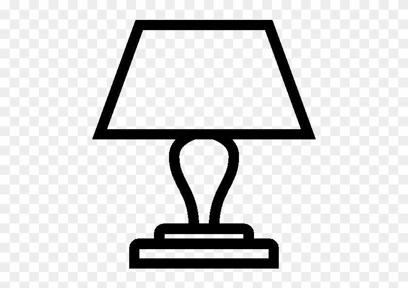 Household Lamp Icon - Lamp Icon #1085243