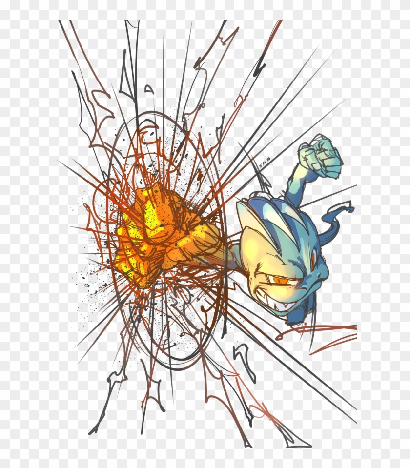 #066 Machop Used Dynamic Punch And Karate Chop - Machop #1085777