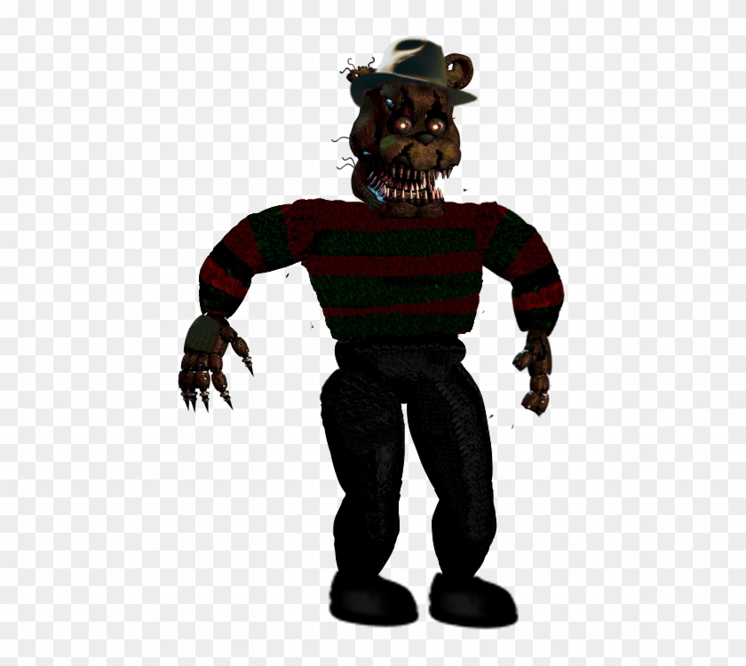 Freddy Fazkrueger By Darian1coleman - Five Nights At Freddy's - Nightmare Freddy 5 Inch Action #1086089