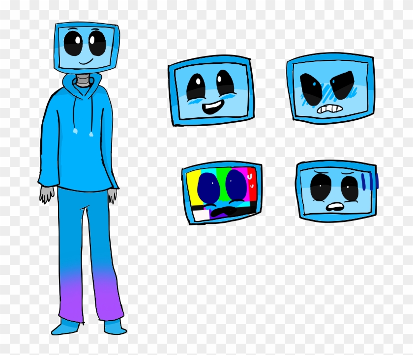 Bluescreen Oc By Perii Draws - Bluescreen Oc By Perii Draws #1086100
