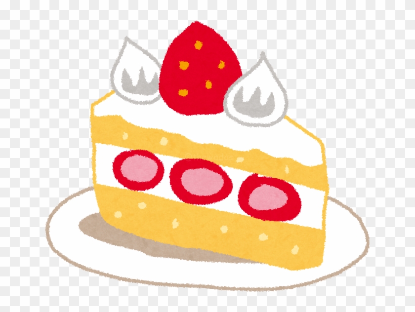 Super Cheap And Yummy - いちご の ケーキ イラスト #1086137