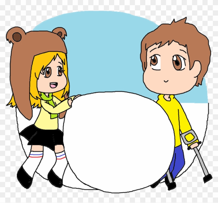 Comission Let's Play On Snow By Kawaii Artistic - Let's Play #1086626