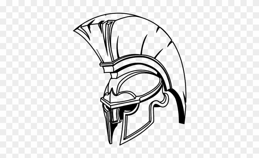 Sparta Galea Gladiator Drawing Clip Art - Spartan Greek Molon Labe Come And Take #1086641
