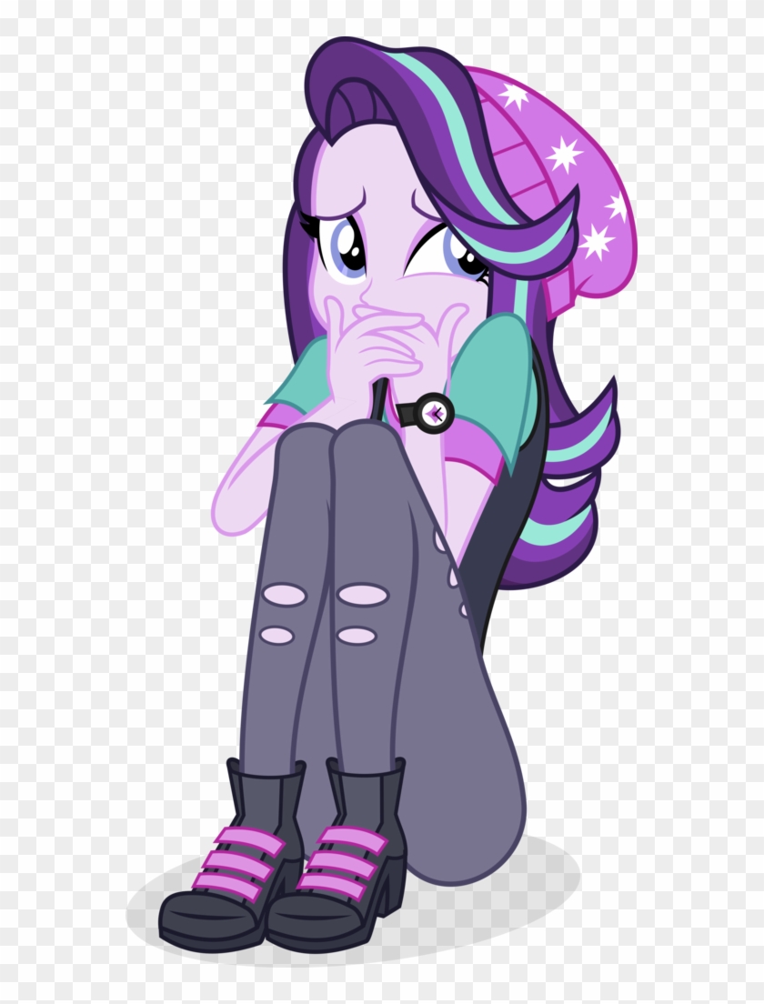 Punzil504, Beanie, Clothes, Covering Mouth, Cute, Equestria - Mlp Equestria Girls Starlight Glimmer #1087067