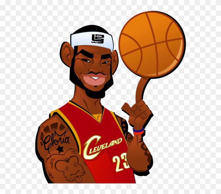 So Happy To Have This Program Backkk - Lebron James Cartoon Transparent #1087679