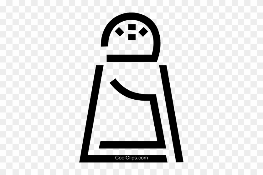 Salt Shaker Royalty Free Vector Clip Art Illustration - Ícone Saleiro Png #1087753