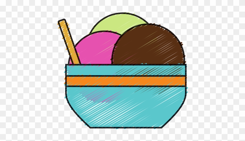 Ice Cream Icon Vector - Ice Cream Icon Vector #1087795