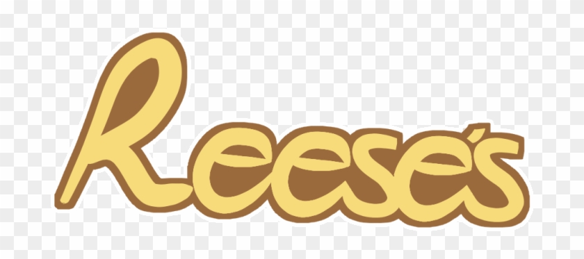 Reese's Logo White Outline By Carternga - Reese's Logo White Outline By Carternga #1087820