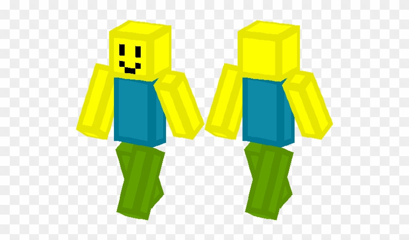 Roblox Skin Download - Minecraft Roblox Noob Skin #1088116