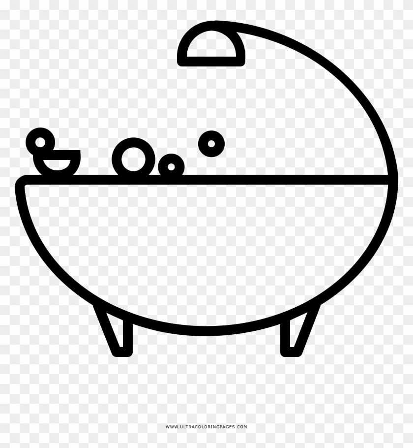 Bathtub Coloring Page - Drawing #1088208