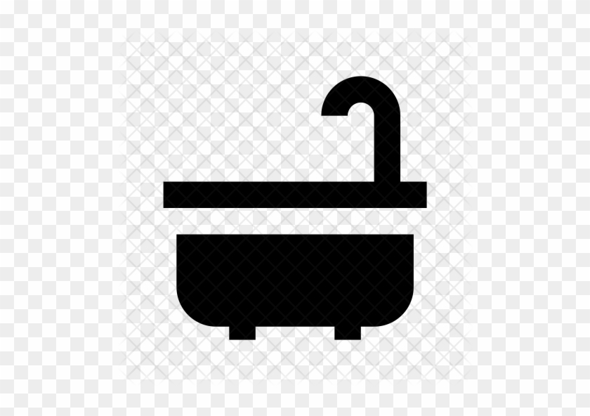 Bath Icon - Bathtub #1088223