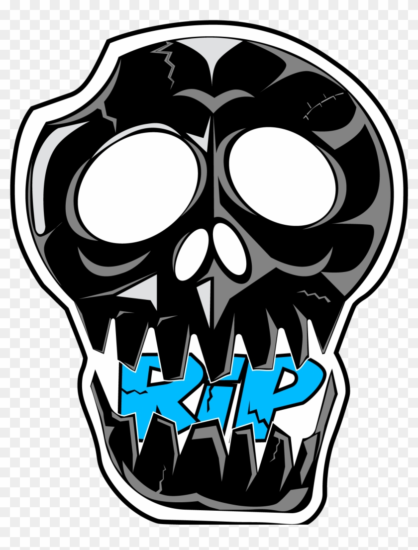 Rip Glow In The Dark Tumbler - Skull #1088586