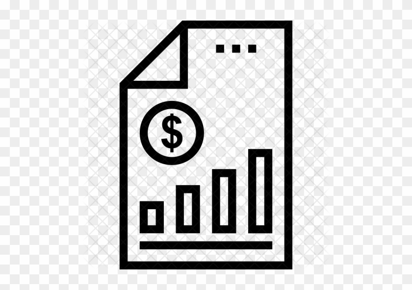 Earning Report Icon - Binary File #1088680