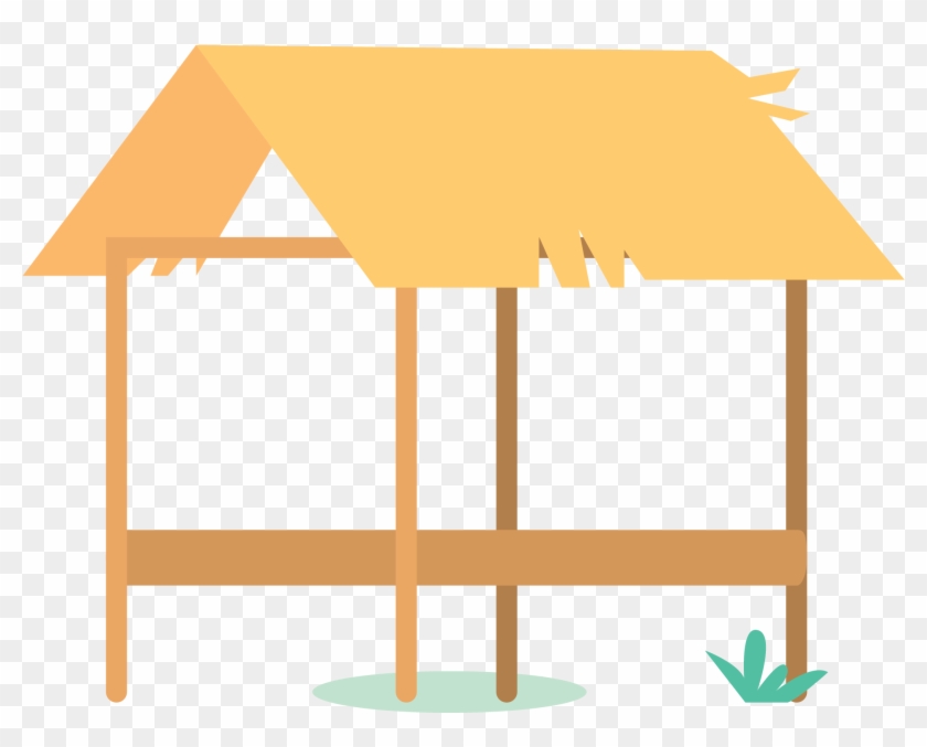 Vector Cartoon Straw House - Nyse:de #1088857