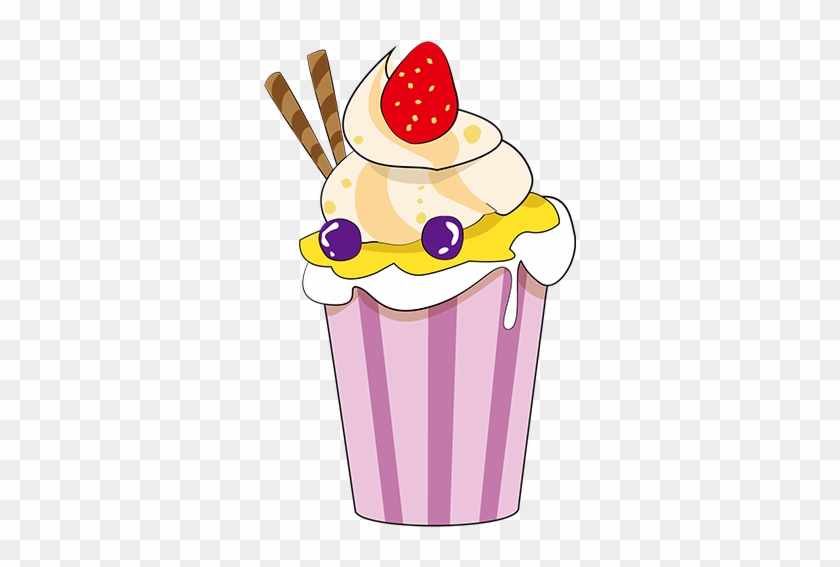 卡通杯装冰淇淋 - Ice Cream #1088971