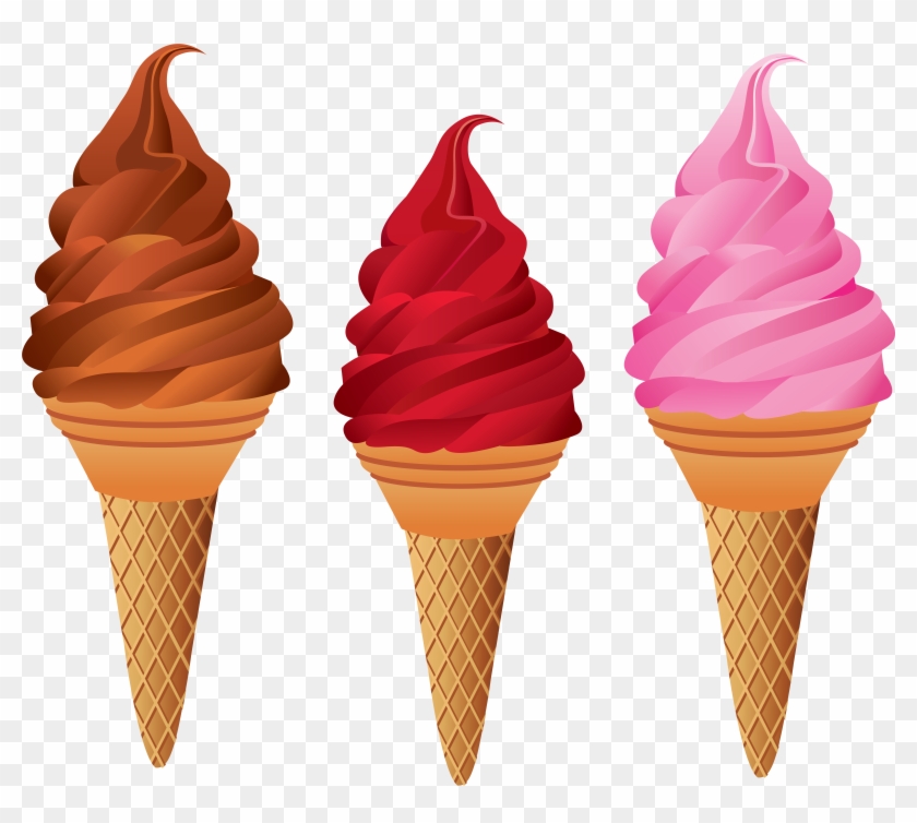 Ice Cream Cones Chocolate Ice Cream Sundae - Sweet Food Clip Art #1089311