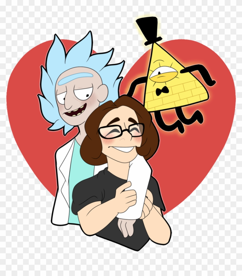 Rick X Pr1ncesspancakes X Bill By Acluigiyoshi - Cartoon #1089320