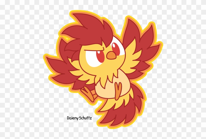 Chibi Phoenix By Daieny On Deviantart - Chibi Phoenix Png #1089715