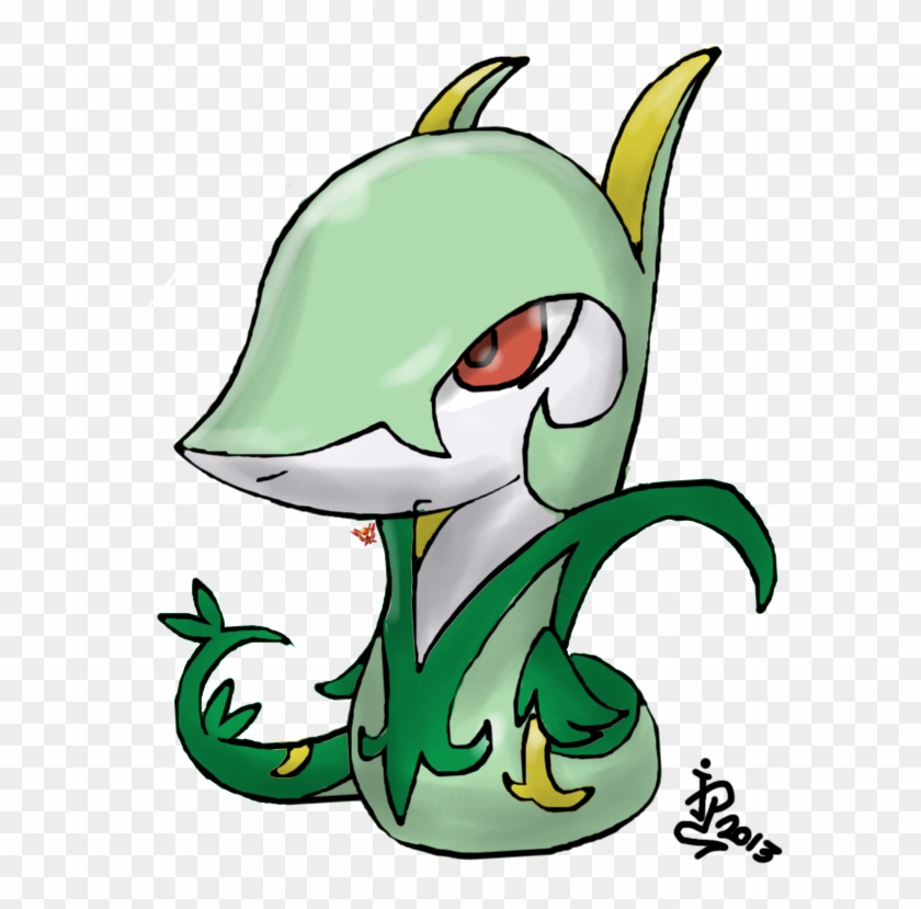 Pokemon Snivy Vs Servine Images - Cartoon #1089726