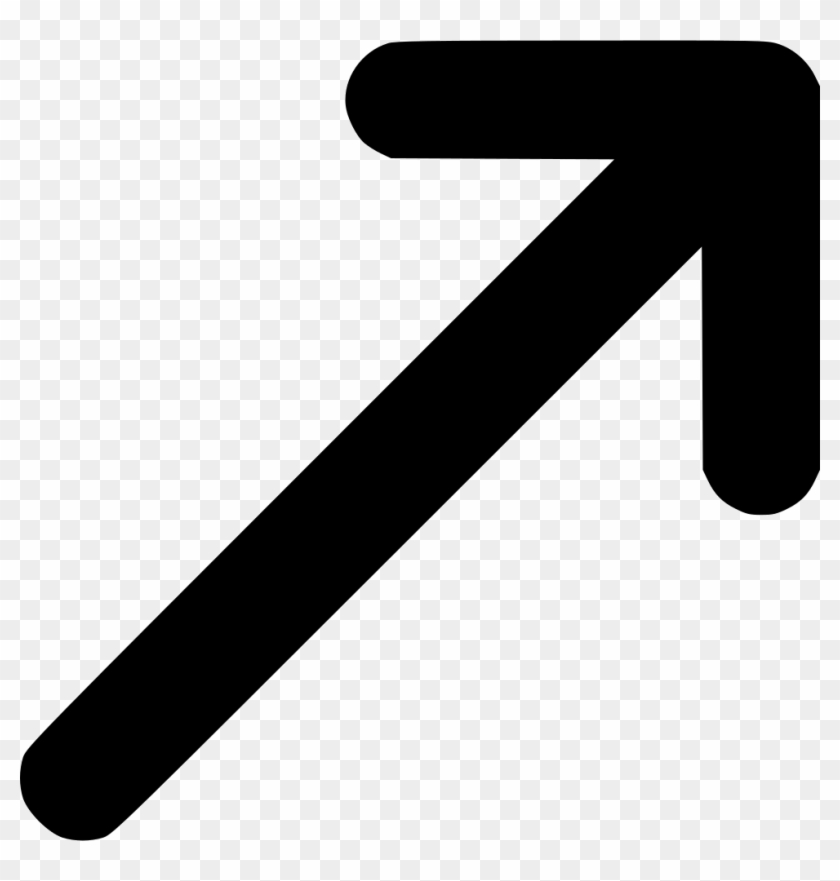 Top Right Vector Arrow Navigation Comments - Up Right Arrow Icon #1089788