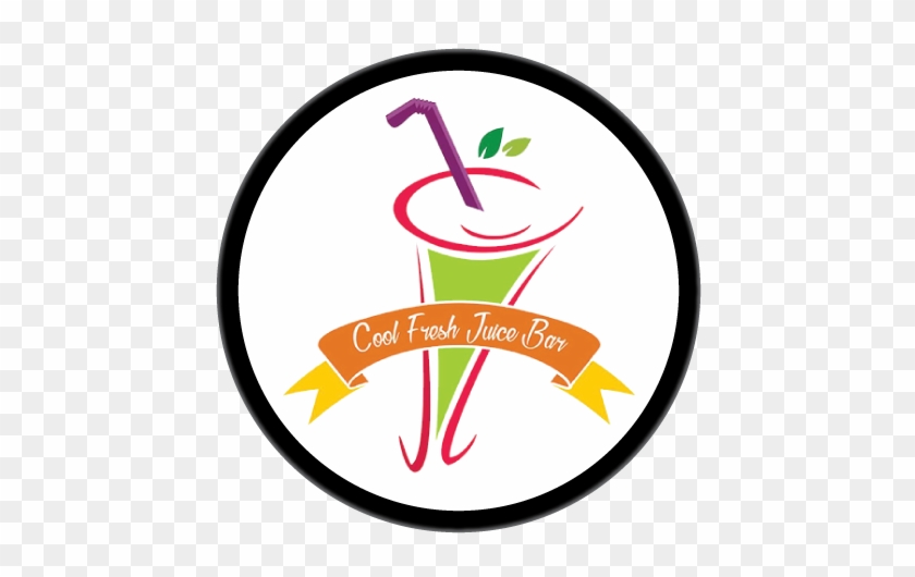 Cool Fresh Juice Bar - Fresh Juice Bar Logo #1089975