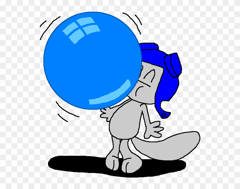 Rocky's Super Blue Bubble Gum By Pokegirlrules - Bubble Gum #1090009