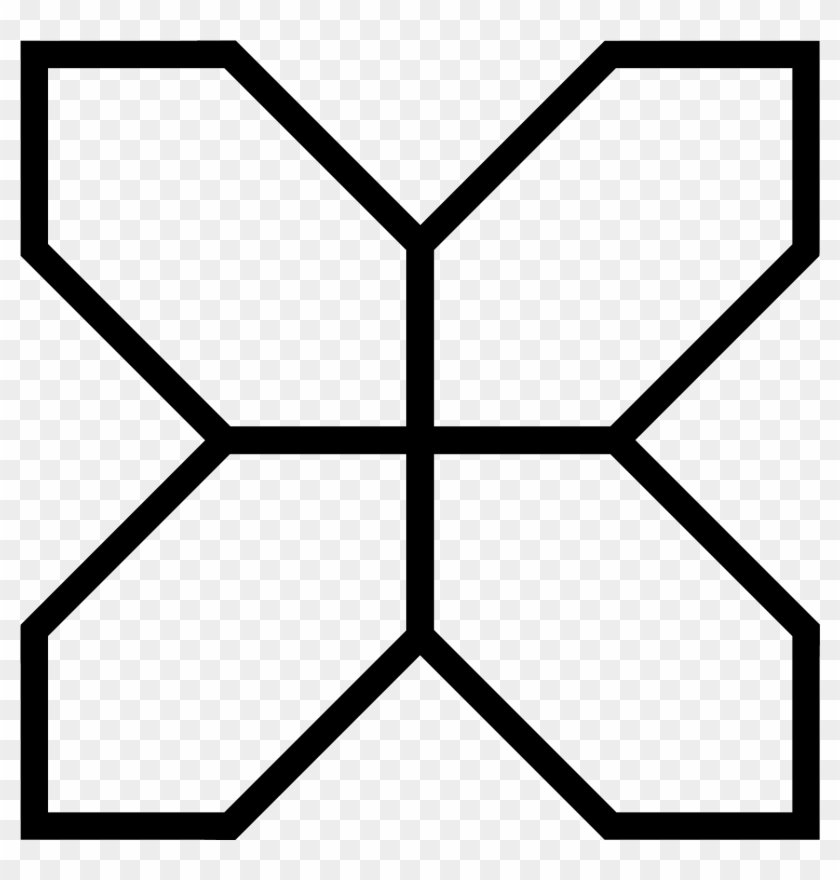 In - - Simple Geometric Stained Glass Patterns #1090089