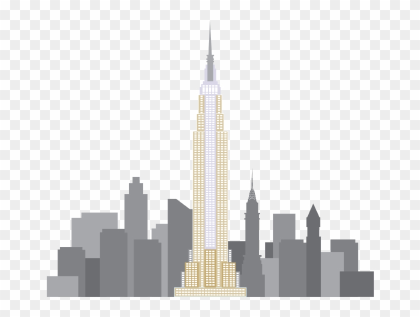 Empire State Building Chrysler Building Flatiron Building - Chrysler Building Png #1090863