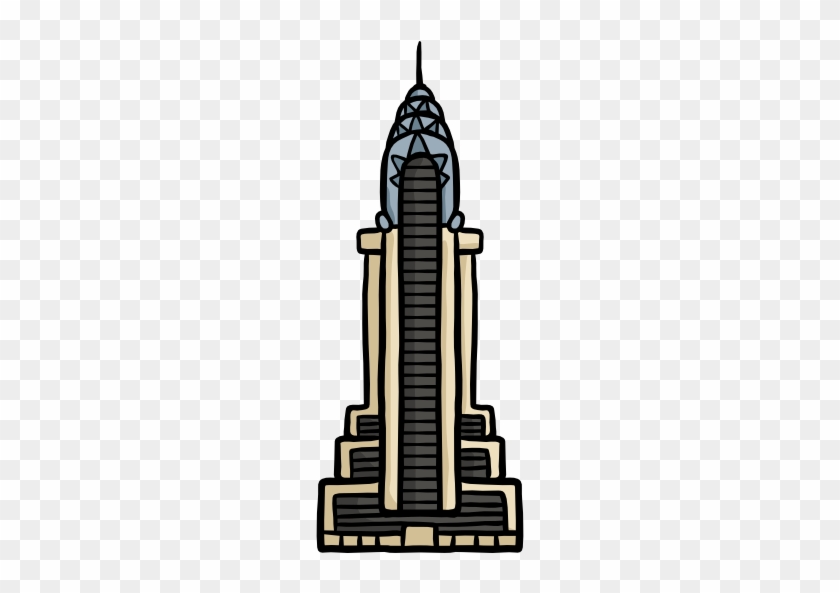 Chrysler Building Free Icon - Chrysler Building Free Icon #1090867
