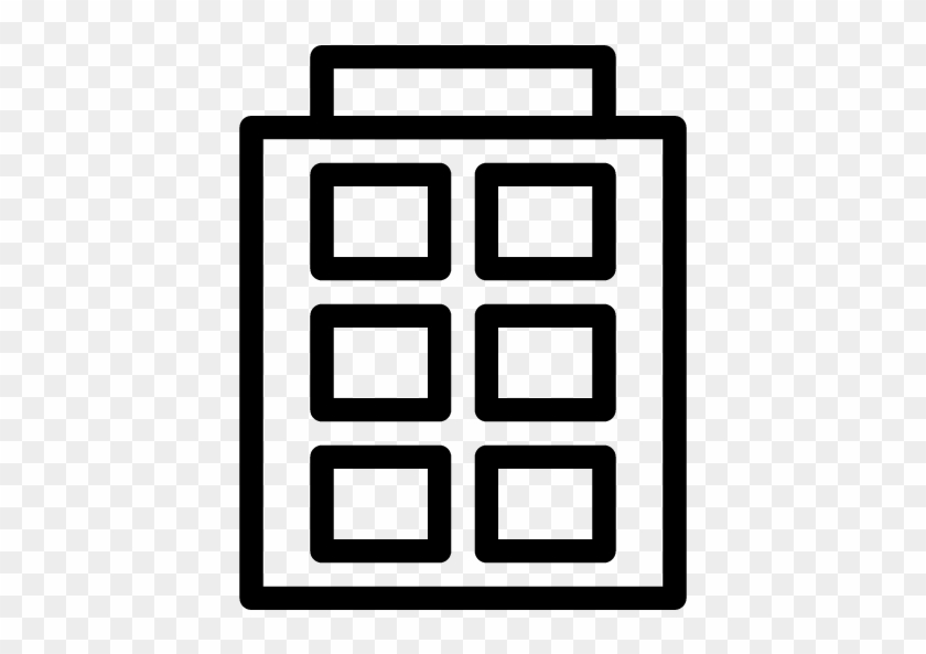 Building Icon - Building Line Icon Png #1090888