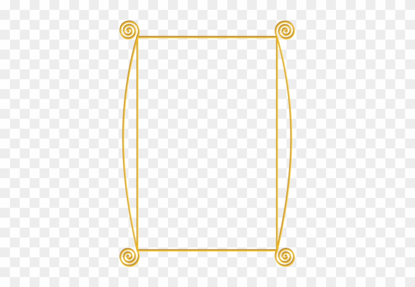 Emas Bingkai - Frame Gold Vector Png #1091085