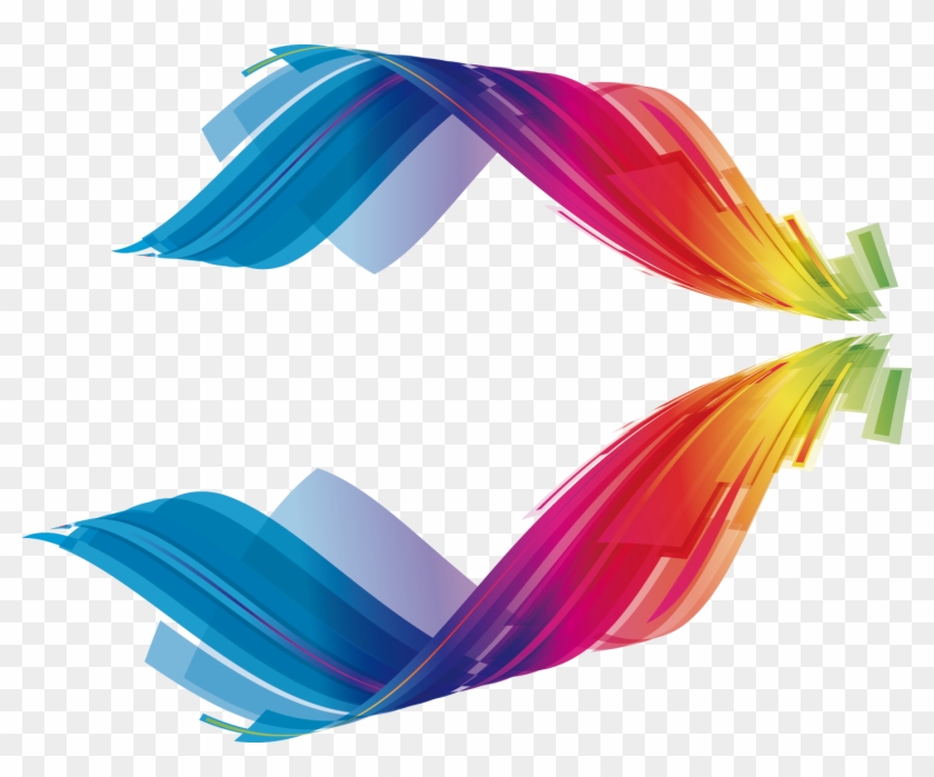 Creative Colorful Line Border Vector Image - Introduction To Gifted Education #1091123
