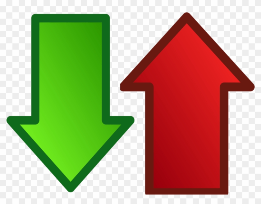 Beef, Pork, & Butter Experiment - Up And Down Arrow Png #1091211