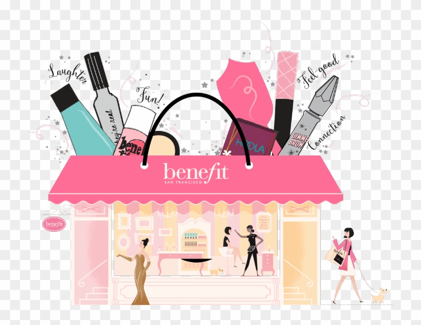 Illustration Of A Benefit Store - Benefit Cosmetics #1091399