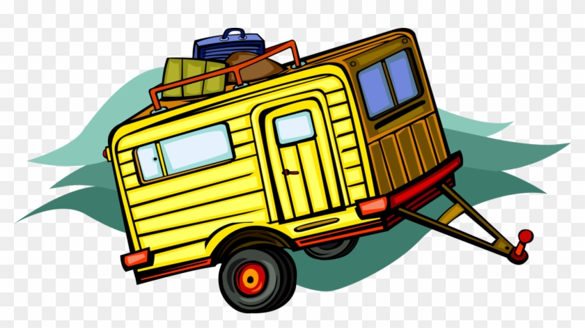 Vector Illustration Of Outdoor Recreational Activity - Vector Illustration Of Outdoor Recreational Activity #1091585