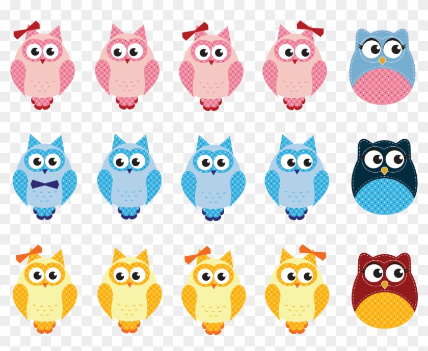 1321 Owls Transparent2 - Owl #1091632