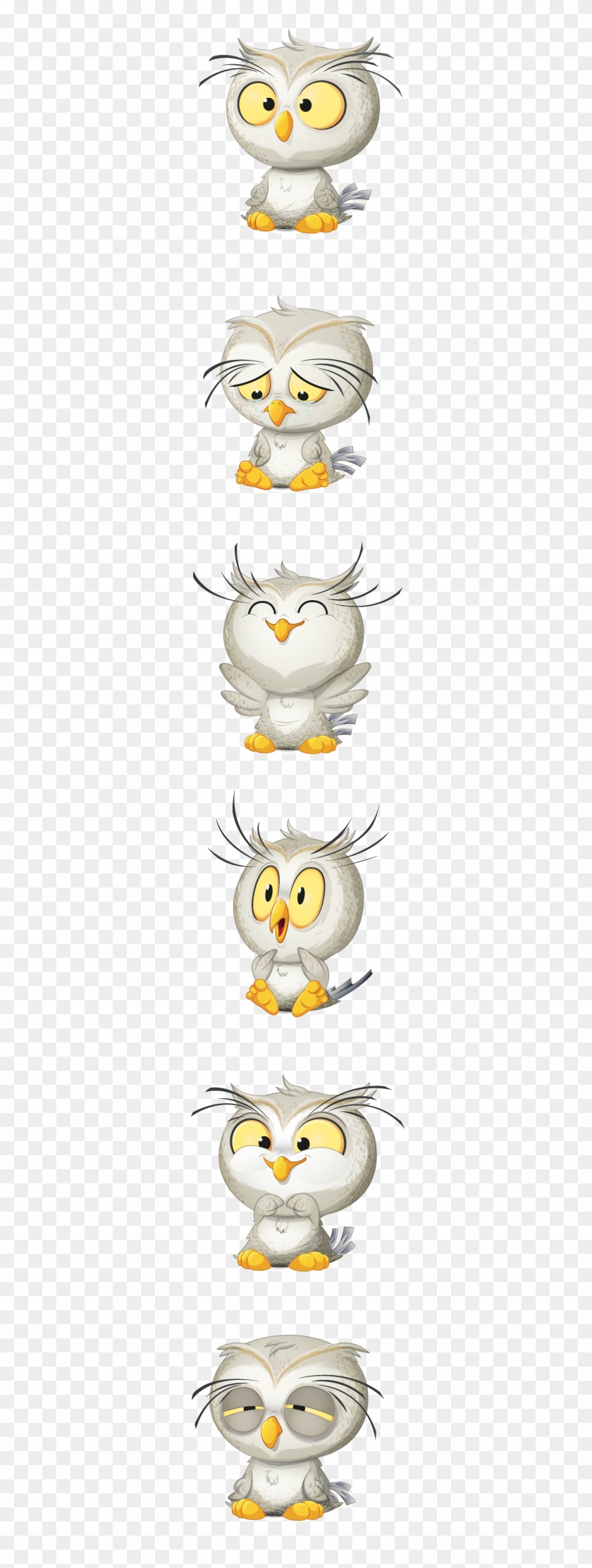 Baby Owl Stickers On Behance ☆ Find More At Http - Drawing #1091633