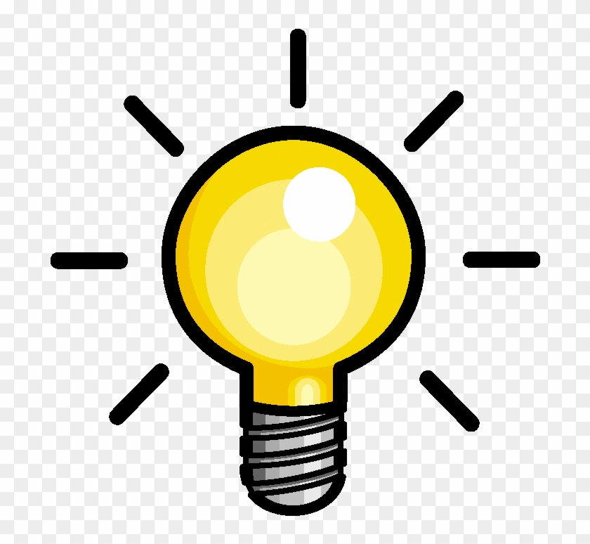 8 - Light Bulb Cartoon Transparent #1091758