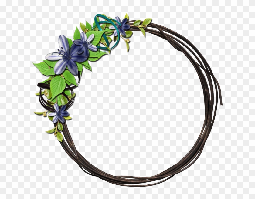 Flower Picture Frames Clip Art - Gentiana #1091885