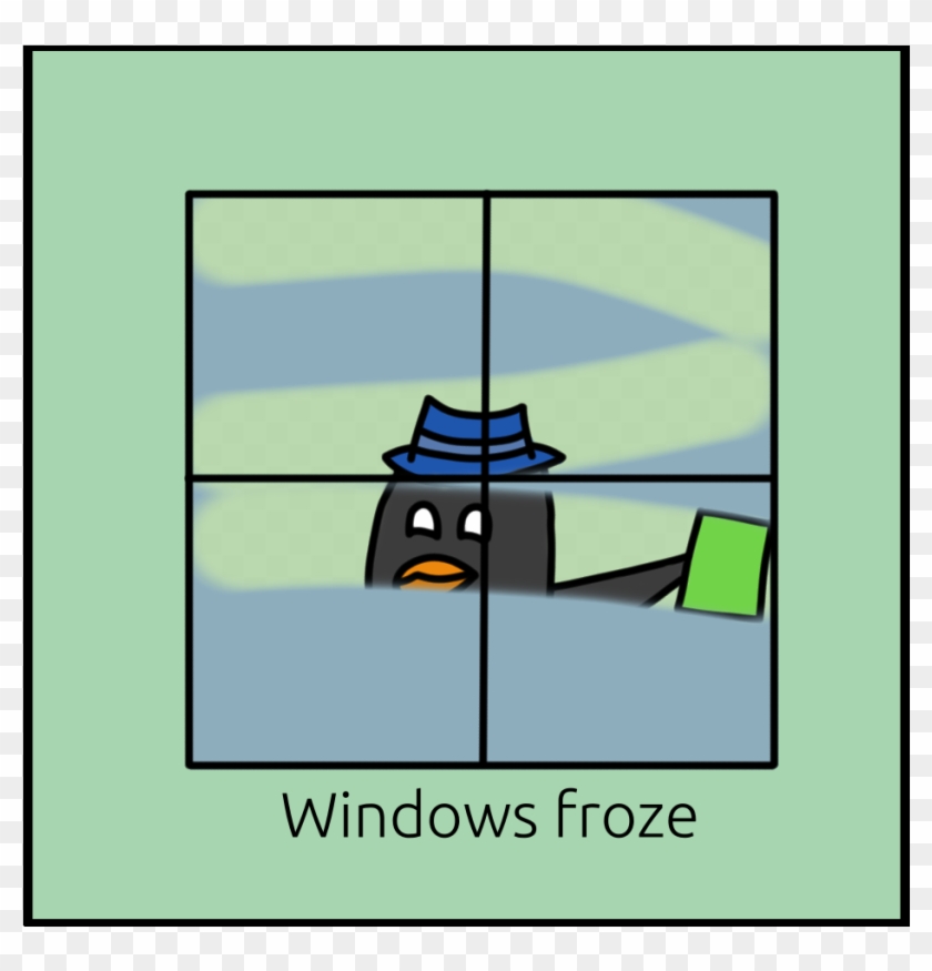 Cropped 3 Panels Of A 4 Panel Comic - Cartoon #1092394