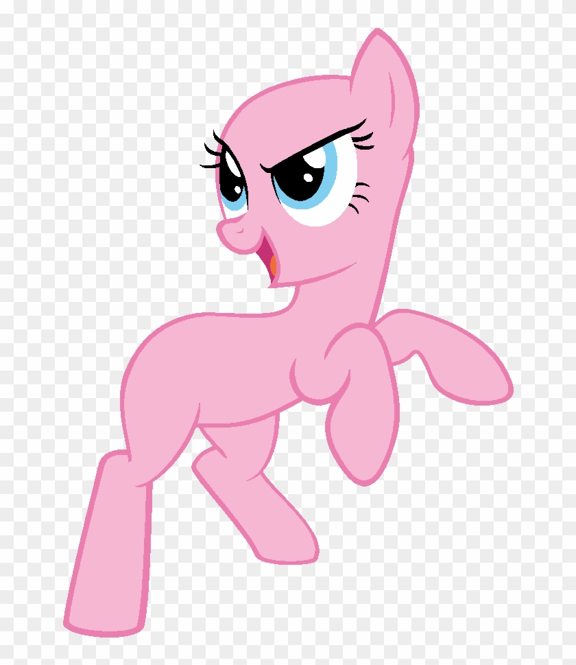Drawn My Little Pony De Mi - My Little Pony Sin Pelo #1092518