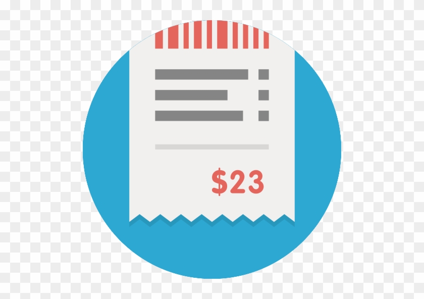 Invoice Bill Icon Vector Illustration - Bill Icon #1092628