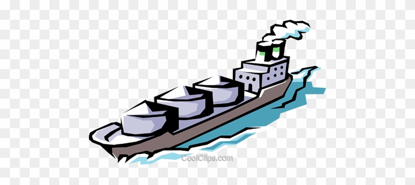Frachtschiff Clipart - Cartoon #1092957