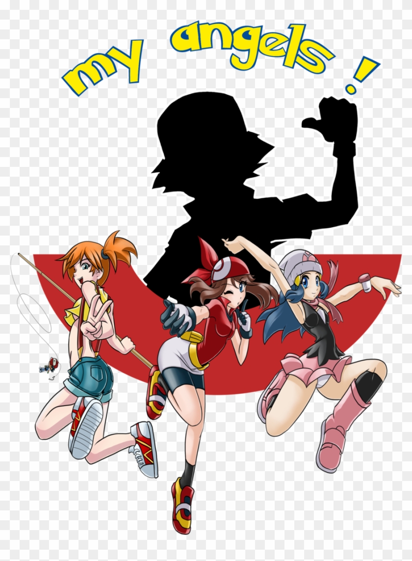 Satoshi's Angels By Mauroz Satoshi's Angels By Mauroz - Cartoon #1093044