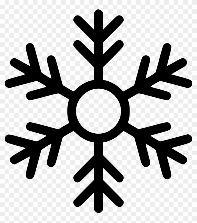 Flake Snow Weather Comments - Geometric Snowflake #1093184