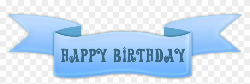 Transparent Happy Birthday Banner Clipart - Happy Birthday Banner Transparent #1093262
